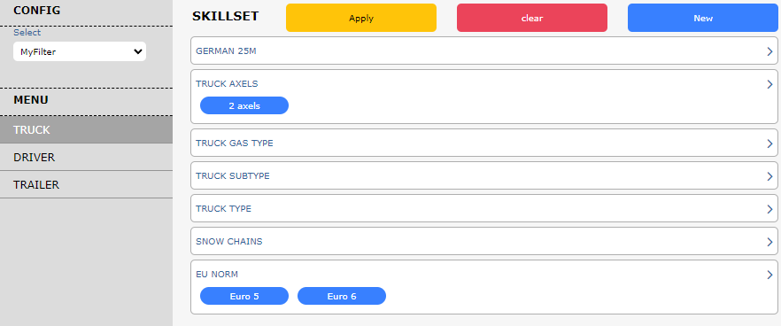 e-TMS by AndSoft is a global management software for 100% web transport