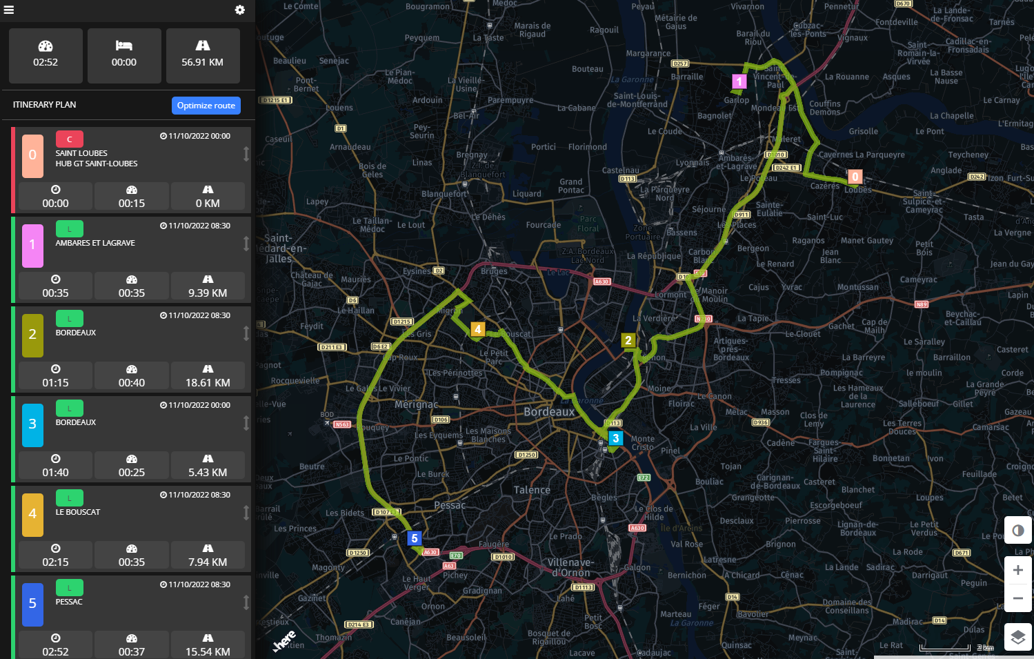 e-TMS by AndSoft is a global management software for 100% web transport